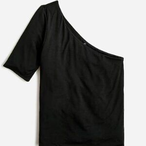 J.Crew one shoulder shirt, size M.